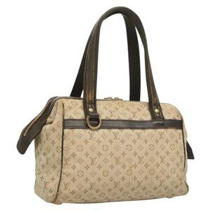 LOUIS VUITTON Monogram Mini Josephine PM Hand Bag Khaki